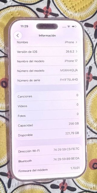 iPhone 17 256GB Lavanda