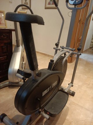 Bicicleta eliptica gorilla sports como nueva.