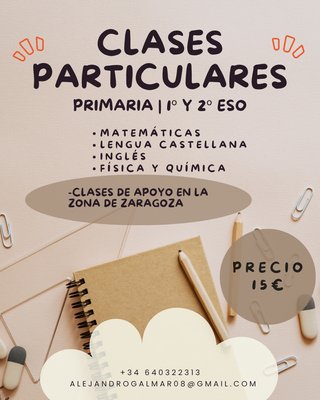 Clases particulares Zaragoza | Primaria y ESO