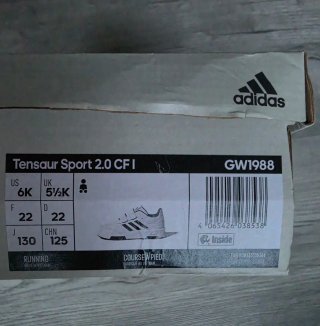 Zapatillas Adidas Blancas Niño Talla 22