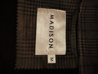 Gabardina cuadros beige/marrón Talla M