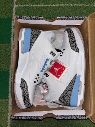 Jordan 3 Blu/Bianco