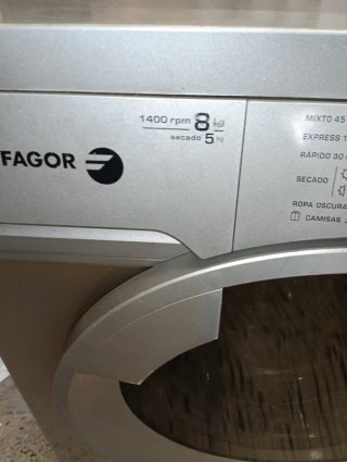 Lavadora Secadora Fagor 8kg 1400rpm