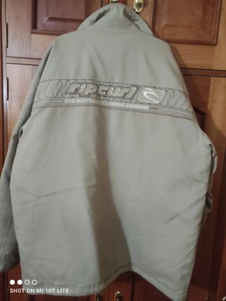 Cazadora-parka acolchada caballero beige Ripcurl