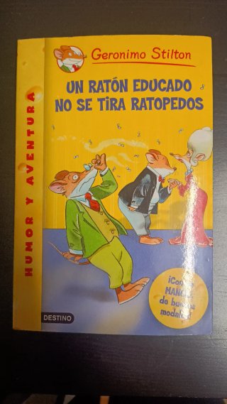 Libro Gerónimo Stilton: Un Ratón Educado