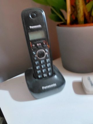 Teléfono Inalámbrico Panasonic Negro
