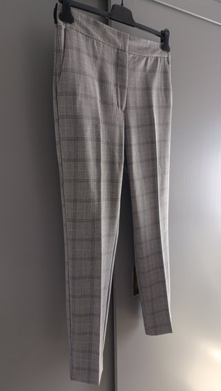 [Zara] Pantalón de cuadros Príncipe de Gales