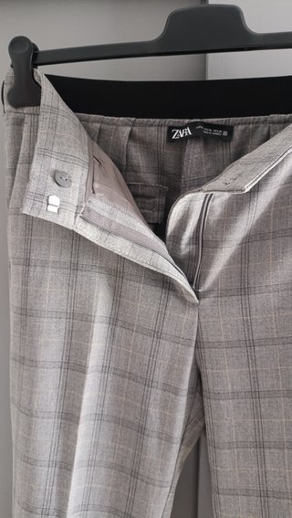[Zara] Pantalón de cuadros Príncipe de Gales