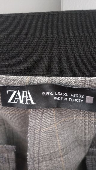 [Zara] Pantalón de cuadros Príncipe de Gales
