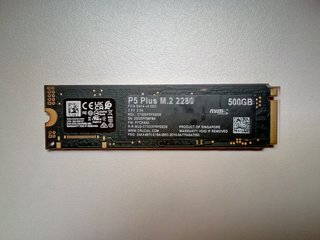 Crucial P5 Plus 500GB NVMe SSD RECOMENDADO PS5