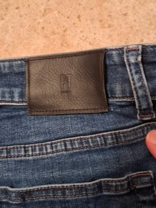 Pantaloni jeans PT Torino blu cotone stretch