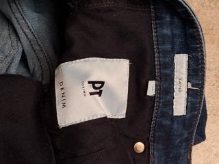 Pantaloni jeans PT Torino blu cotone stretch