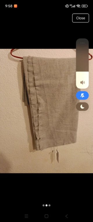 Bufanda Uniqlo Beige
