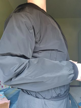Bomber nero taglia L