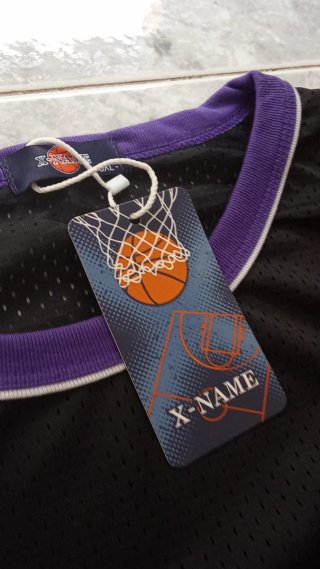 Camiseta Baloncesto Los Angeles 26 Negra Morada