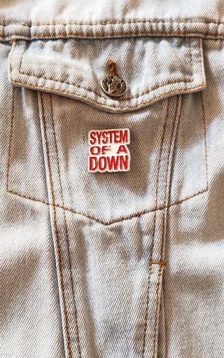 System Of A Down Pin Insignia Logo