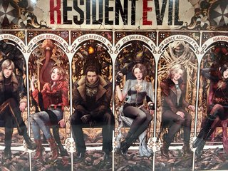 Poster A3 Resident Evil 30° Anniversario