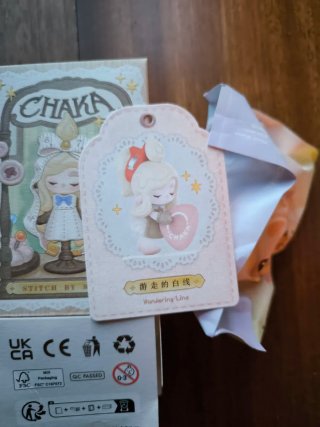 Pop Mart Chaka Stitch by Stitch Wandering Line