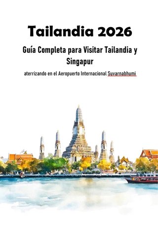 🇹🇭 GUÍA TAILANDIA | Guía de viaje IMPRESA EN COLOR