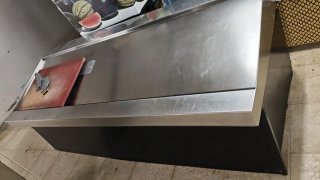 Mesa de pescadería acero inoxidable