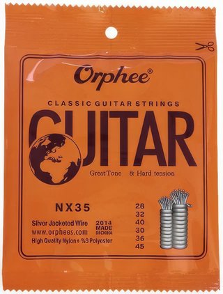 10 JUEGos Cuerdas Guitarra TENSIÓN FUERTE NILÓN