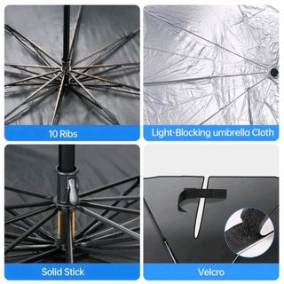 Parasol Plegable Anti-UV Coche