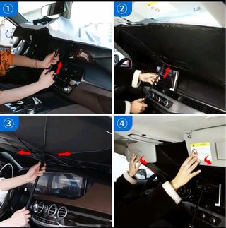 Parasol Plegable Anti-UV Coche