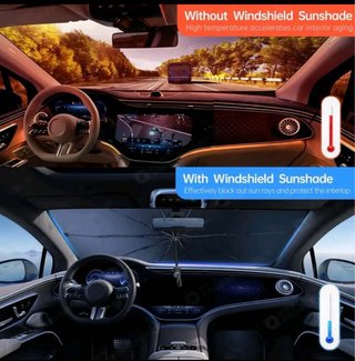Parasol Plegable Anti-UV Coche