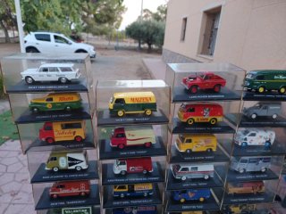 Furgonetes i furgones de maqueta antiguo españoles