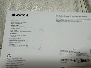 Correa Apple Watch Blue Trail Loop Original