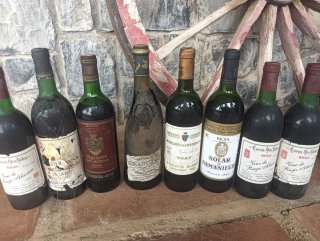 Botellas de vino vacías - Colección Variada