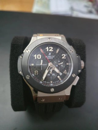 Reloj Hublot Cronógrafo Esfera Negra