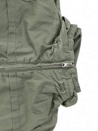 Gabardina verde entretiempo