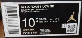 Air Jordan 1 Low SE Tg 44.5