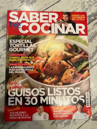 Saber cocinar Tve Revistas. Lote 29 revistas.