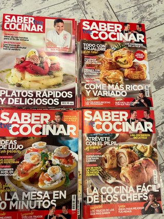 Saber cocinar Tve Revistas. Lote 29 revistas.