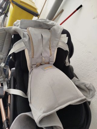 Mochila Portabebés Ergonómica Gris