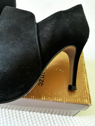 Botines de ante negro Giana di talla 39
