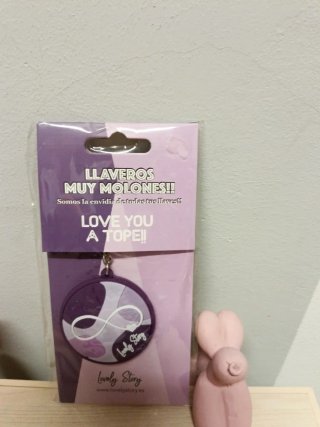 Llavero Lovely Story Infinito Corazón
