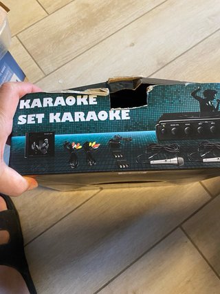 SilverCrest Set Karaoke con 2 Microfoni
