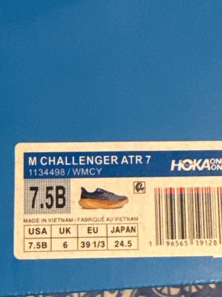 Tenis Hoka M Challenger ATR 7 Talla 39 1/3