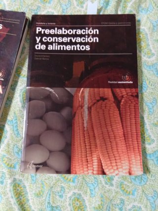 Preelaboración y conservación de alimentos, CFG...