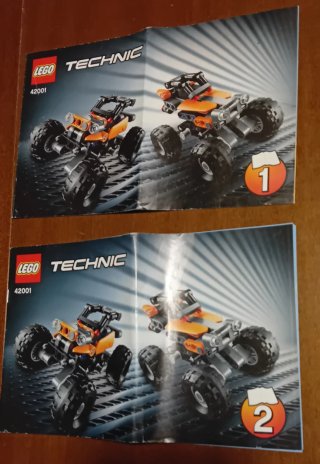 Istruzioni Lego Technic 42001