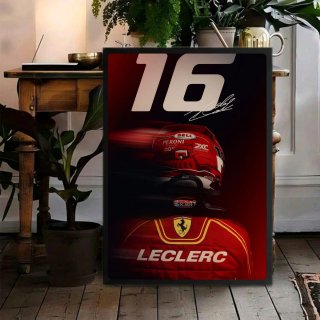 Quadro Ferrari Leclerc 16