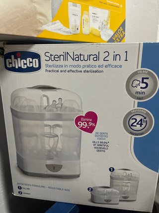 Esterilizador Chicco SterilNatural 2 en 1