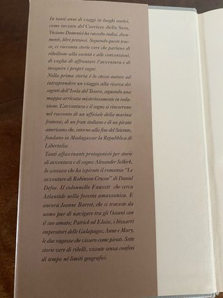 Libro narrativa “ Le rotte dei ribelli”