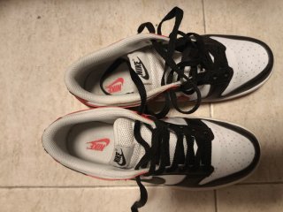 Nike Jordan 1 Low Rojas y Negras