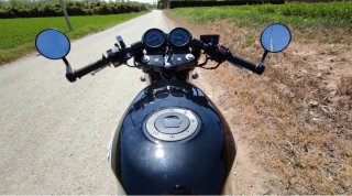 Suzuki GS500. Cafe racer, perfecta para el A2 .