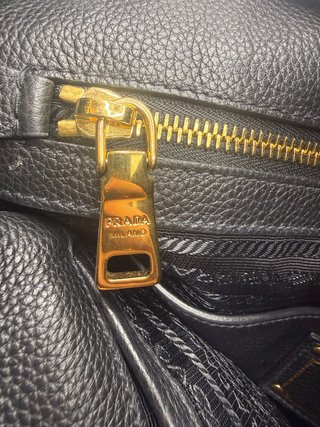 Bolso Prada Negro Piel
