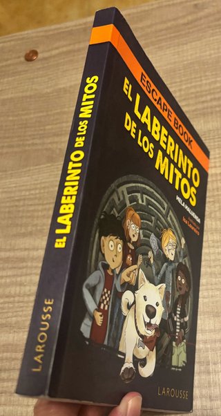 El laberinto de los mitos. Escape book